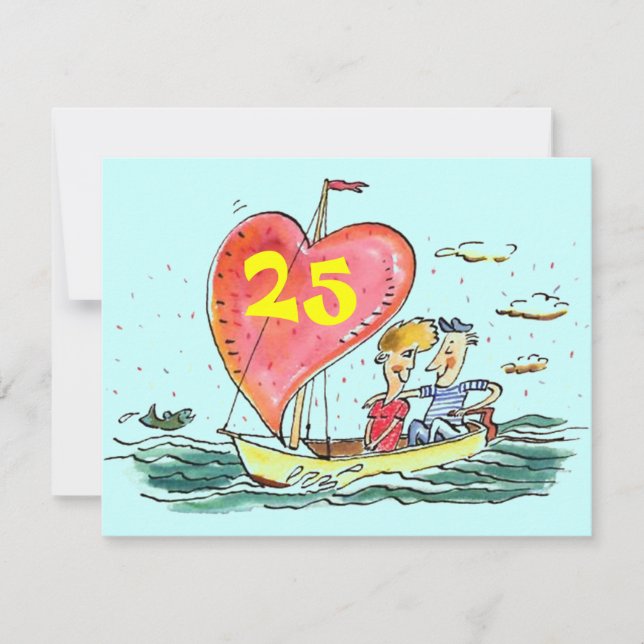 CASUAL 25.O CONVITE ANIVERSÁRIO DE PRATA (Frente)