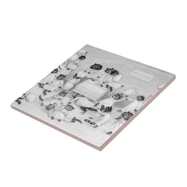 Cat Art de Louis Wain 1900 (Lateral)