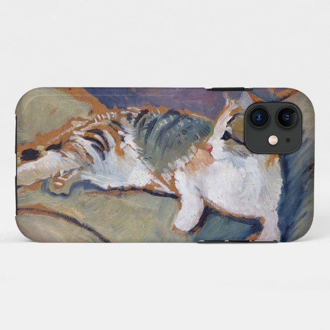Cat, August Macke Case-Mate capas de iphone (Verso (horizontal))