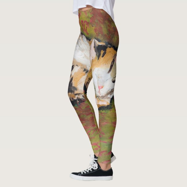 Cat, August Macke Leggings (Esquerda)