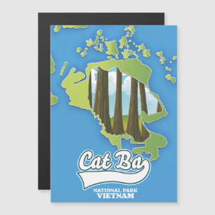 cat ba national park vietnam viagem mapa