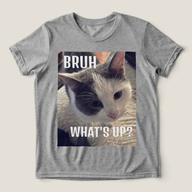 Cat bruh, o que se passa? (Design frontal)