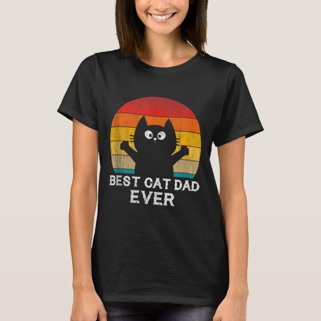 Cat Dad Ever - Funny Cats Tank Top  (Frente)