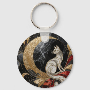 Cat Deco Chaveiro