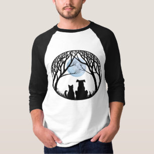 Cat & Dog Jersey Melhores Amigos Cão e Camisas de