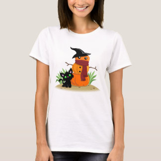 Cat e o camiseta Pumpkinman