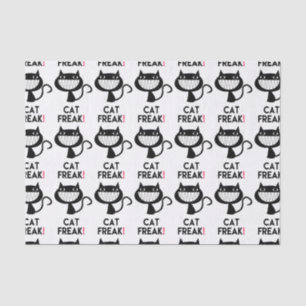 Cat Freak! Papel para tecidos divertidos