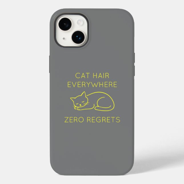 Cat hair everywhere zero regrets (Verso)