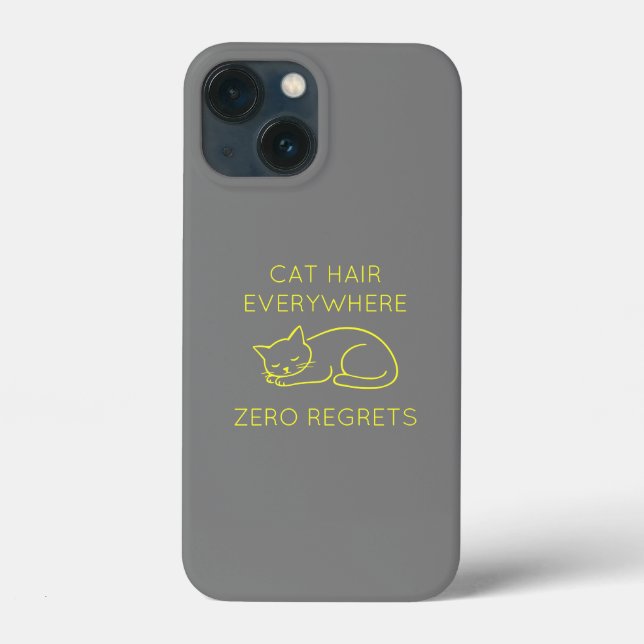 Cat hair everywhere zero regrets (Verso)