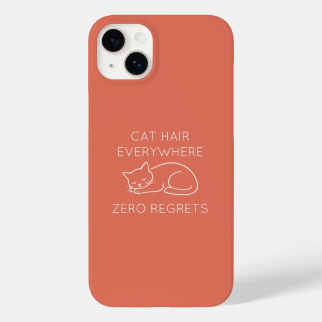 Cat hair everywhere zero regrets (Verso)