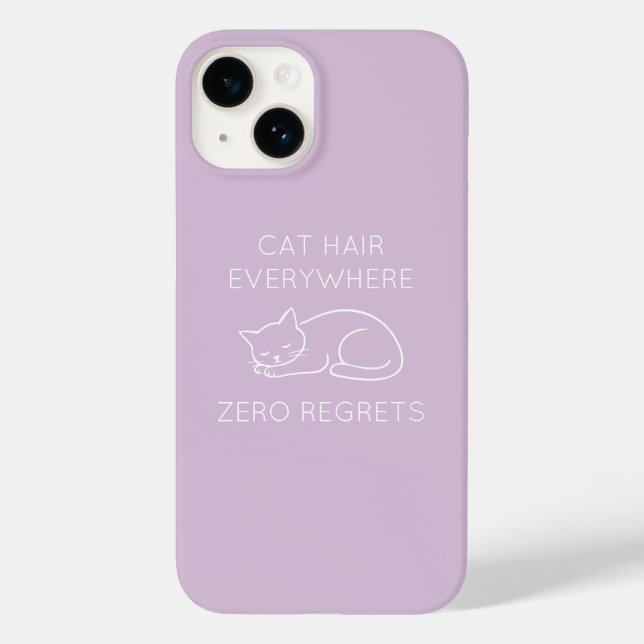 Cat hair everywhere zero regrets (Verso)