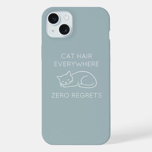 Cat hair everywhere zero regrets (Verso)