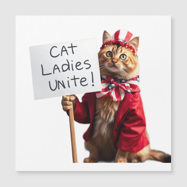 Cat Ladras Unite Kamala Harris para Presidente Eng (Frente)
