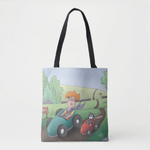 Cat Lady Road Rally Tote Bag