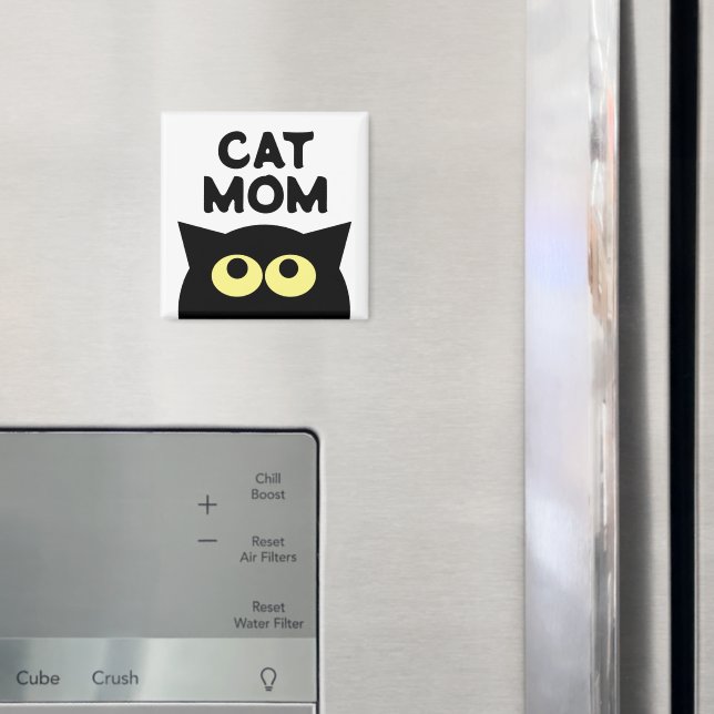 Cat Mãe imã de geladeira para amantes de estimação (In Situ (Fridge))