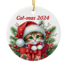 Cat-Mas 2024 Ornamento Editável