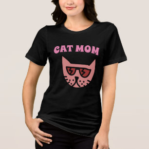CAT MOM LADIS T-SHIRTS