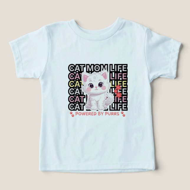 Cat Mom Life funny (Design frontal)
