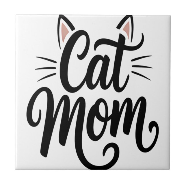 Cat Mom Whiskers and Ears (Frente)