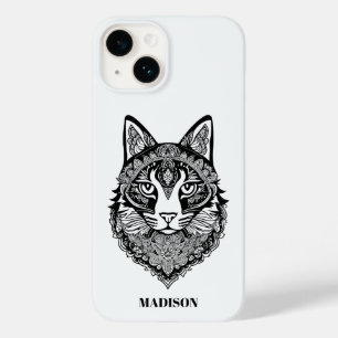 Cat Ornamental de Texto Personalizado