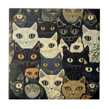 Cat Pattern Artsy