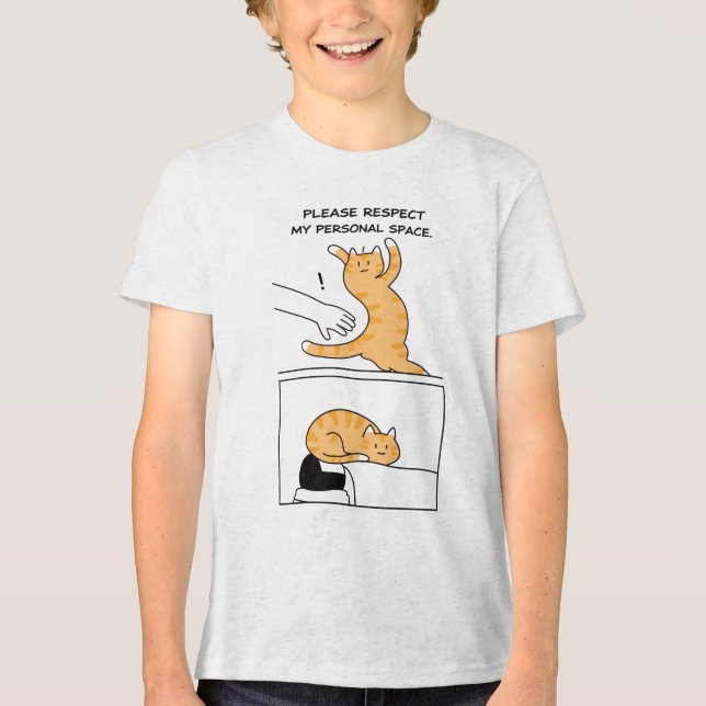 Cat Personal Space Please Respect Me Introvert Com (Frente)