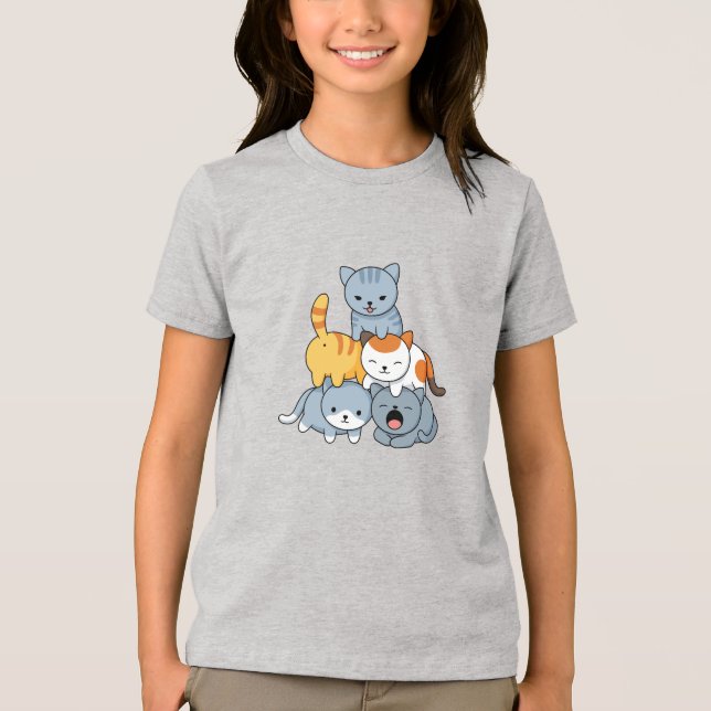Cat Pyramid - Group of Cats (Frente)