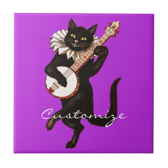 Cat tocando Banjo Thunder_Cove (Frente)