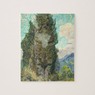 Cat Van Gogh Quebra-cabeça