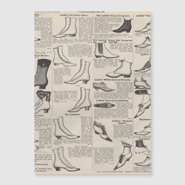 Catálogo de Calçados para senhoras da Vintage - Mo (Frente)