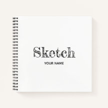 Catálogo de Desenhos com o Seu Nome Notebook Artis