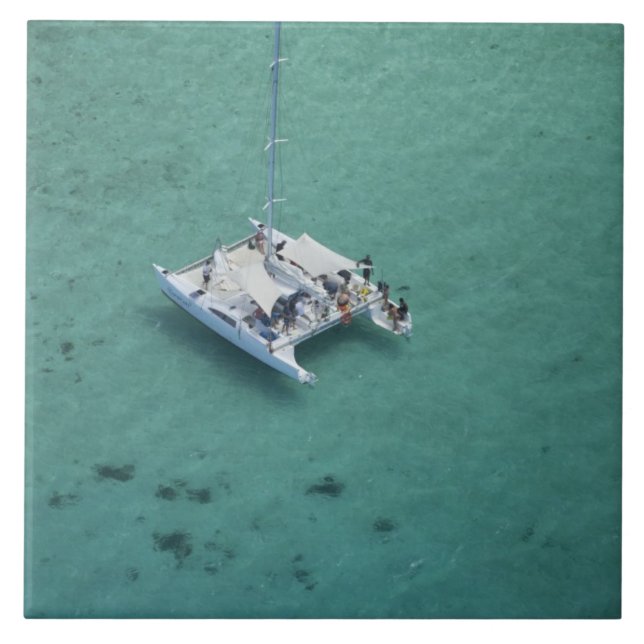 Catamaran, Ilhas Mamanuca, Fiji, Pacífico Sul (Frente)