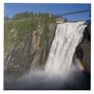 Cataratas Montmorency perto da Cidade de Quebec.