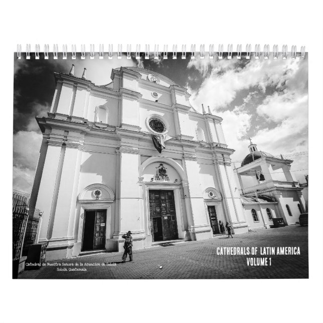 Catedrais da América Latina Calendário do Volume 1 (Capa)