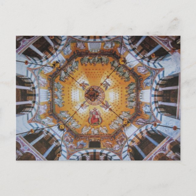 Catedral Aachen- cartão postal (Frente)