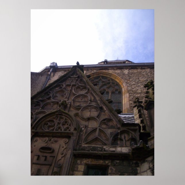 Catedral de Alkmaar - Vista D poster (Frente)