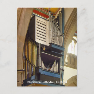Catedral de Blackburn, cartão postal britânico
