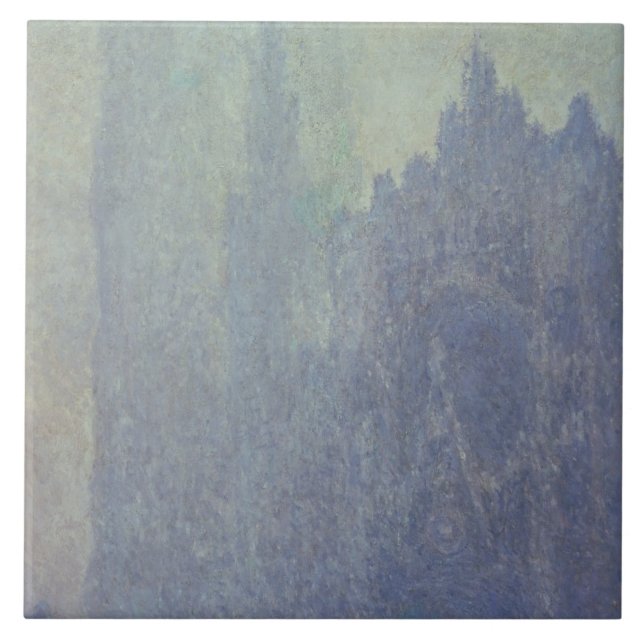 Catedral de Claude Monet | Rouen, tempo nevoento (Frente)
