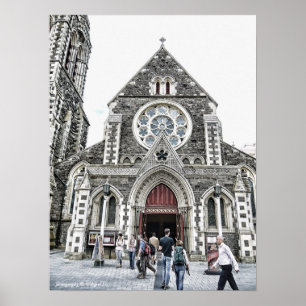Catedral de Cristo, Poster da Nova Zelândia