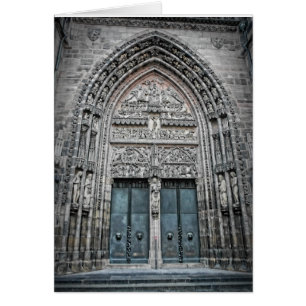 Catedral de Lorenz - Nuremberga, Cartão Alemanha