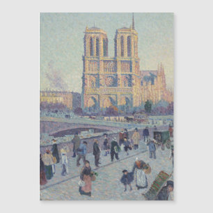 Catedral de Notre Dame Paris Pintura Clássica Fran