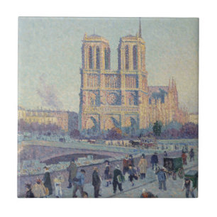 Catedral de Notre Dame Paris Pintura Clássica Fran