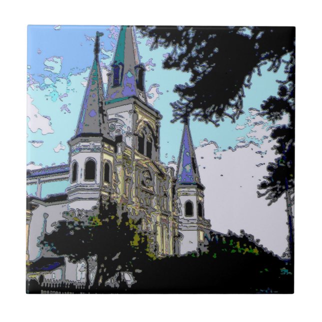 Catedral de Nova Orleans (Frente)