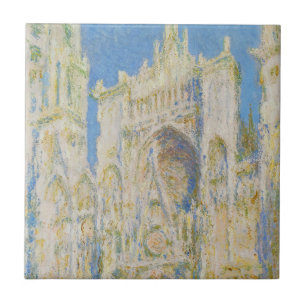 Catedral de Rouen Portal Luz da Manhã Claude Monet