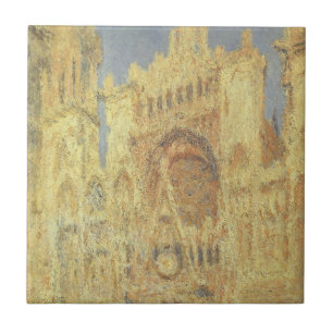 Catedral de Rouen, Sunset por Claude Monet