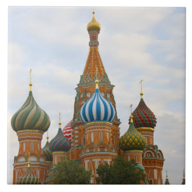 Catedral de São Basílio na Praça Vermelha, Moscou (Frente)