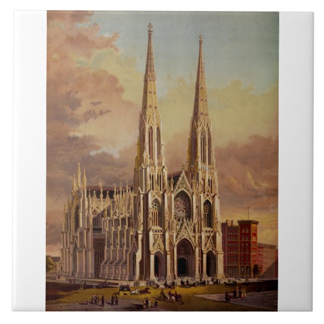 Catedral de São Patrício no Midtown Manhattan (Frente)