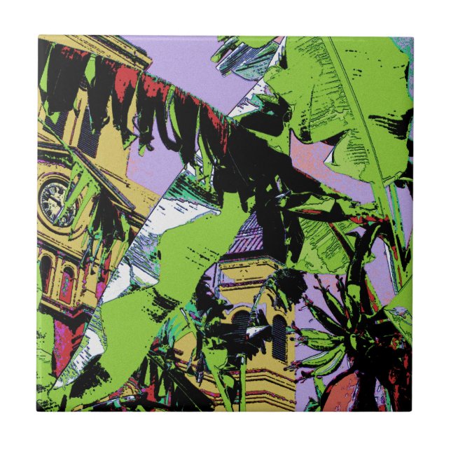 Catedral e Bananas Árvores (Frente)