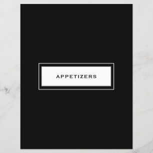 Categoria de Receita   Aperitivos   Preto e Branco