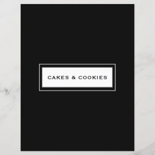 Categoria de Receita   Bolos e cookies   Preto e b